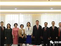泰国华人青年商会会长李嘉淳一行访问广东省侨联、深圳市委统战部