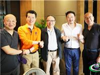 张俊勇执行会长访问上海，陈振鸿等热烈欢迎