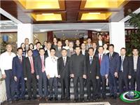 李桂雄欢迎深圳市汕头商会、深圳市侨商智库研究院经贸考察团