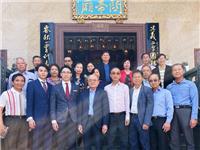 国际潮青联合会执行会长、 北京潮商青委会会长陈思宇应邀拜访美国南加州潮州会馆