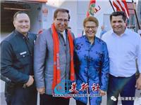 洛杉矶中华总商会举行第124届华埠金龙大游行