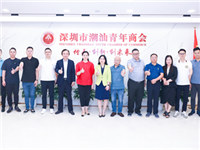 湘桥区委常委、统战部部长陈榆率团到国际潮青联合会调研 深入探讨合作发展新模式