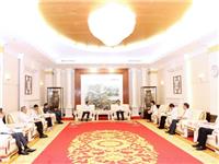 何晓军与澳门潮州同乡会访问团一行座谈交流 畅叙乡情敦睦乡谊 深化潮澳交流合作