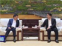 甘肃省委常委、兰州市委书记张晓强会见泰国中华总商会主席林楚钦一行
