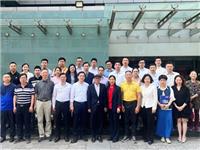 揭阳市政府副市长许剑芒率团到访北京潮人海外联谊会，与林辉勇会长等交流座谈