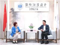 国际潮团总会执行主席李奕标会见美国南加州华社大联盟主席林淦花、荣誉主席魏海鹰一行