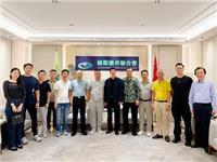 新加坡深圳总商会会长吴南祥一行莅临国际潮青联合会交流指导