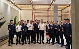 揭阳市委常委、普宁市委书记梁柱华一行调研普宁市青年商会