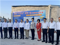 盖文启陪同陈旭、谢国民、李桂雄、陈健娇一行考察海南洲仔岛海洋实业