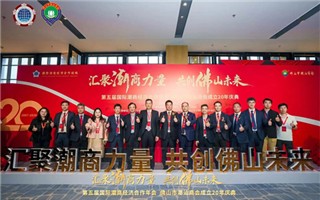 李奕标会长携国际潮青代表团出席第五届国际潮商经济合作年会、佛山市潮汕商会成立20年庆典系列活动
